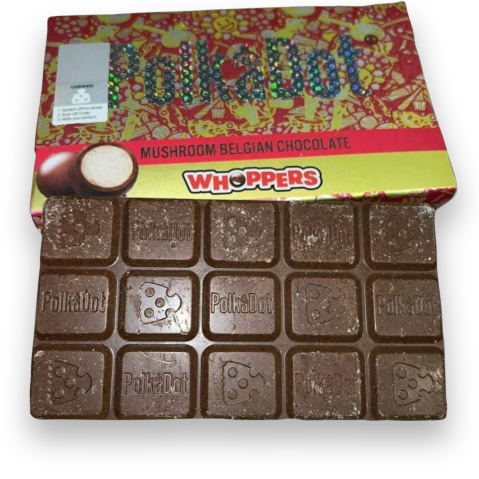 Polkadot Whoppers Chocolate Bars